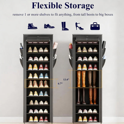 3-10-Tier Shoe Organizer