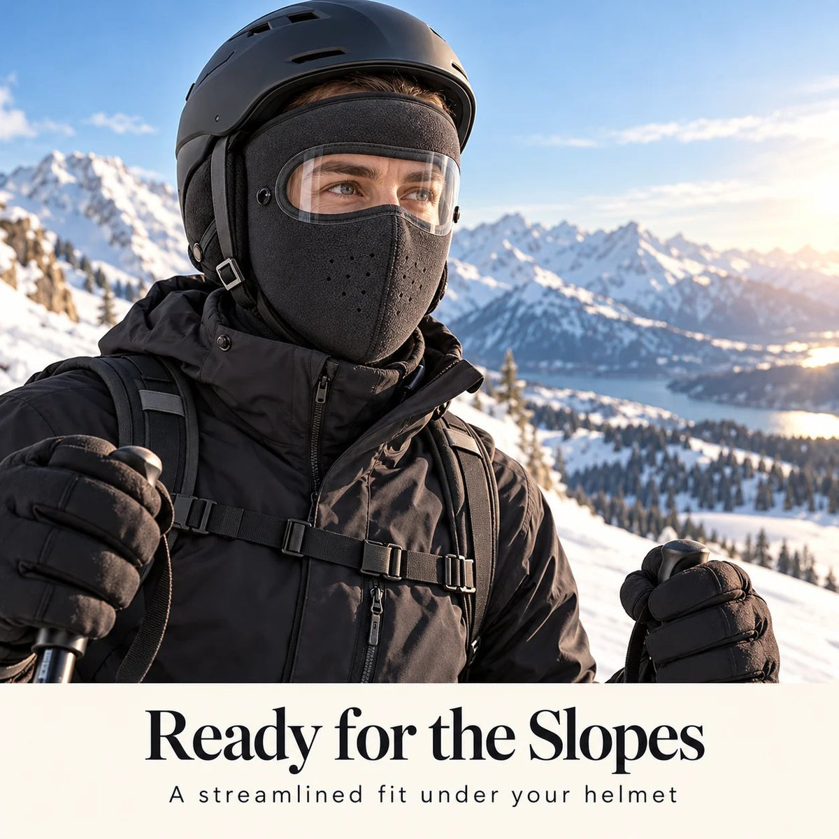 ❄️ Winter Thermal Balaclava with Removable Shield