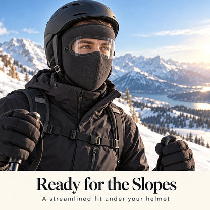 ❄️ Winter Thermal Balaclava with Removable Shield
