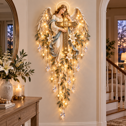 ✨Hot Sale 49% OFF✝️Jesus, Angel & Nativity Lighted Wall Light Décor(🚚Free Shipping)