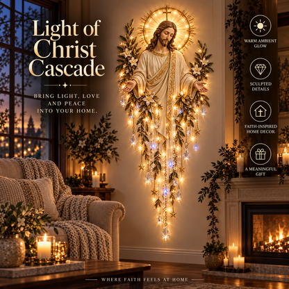 ✨Hot Sale 49% OFF✝️Jesus, Angel & Nativity Lighted Wall Light Décor(🚚Free Shipping)