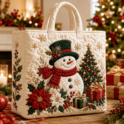 🔥Christmas Sale 49% OFF🎄Christmas Quilted Tote Bag