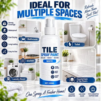 🔥2026 HOT SALE🎨Tile Renewal Spray Paint – Recolor & Refresh - 49% OFF!!!