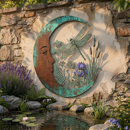 🔥 LIMITED-TIME 50% OFF🔥Dragonfly Moon Wall Decor