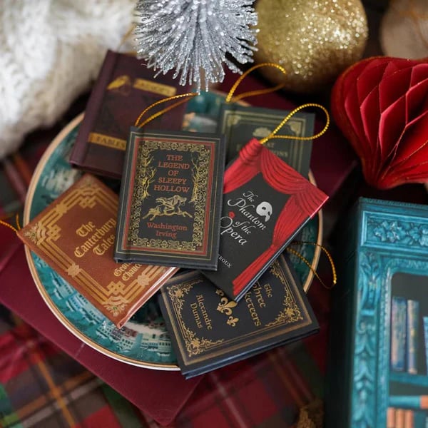 🎁Last Day 49% Off 🎁Mini Book Ornament Advent