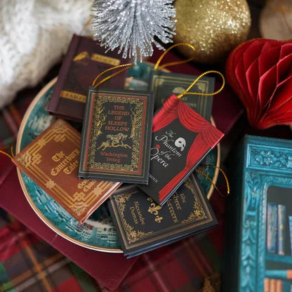 🎁Last Day 49% Off 🎁Mini Book Ornament Advent