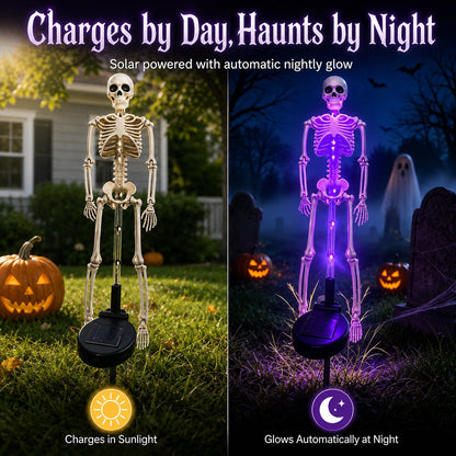 🔥 50% OFF TODAY💀 Solar Skeleton Yard Stake