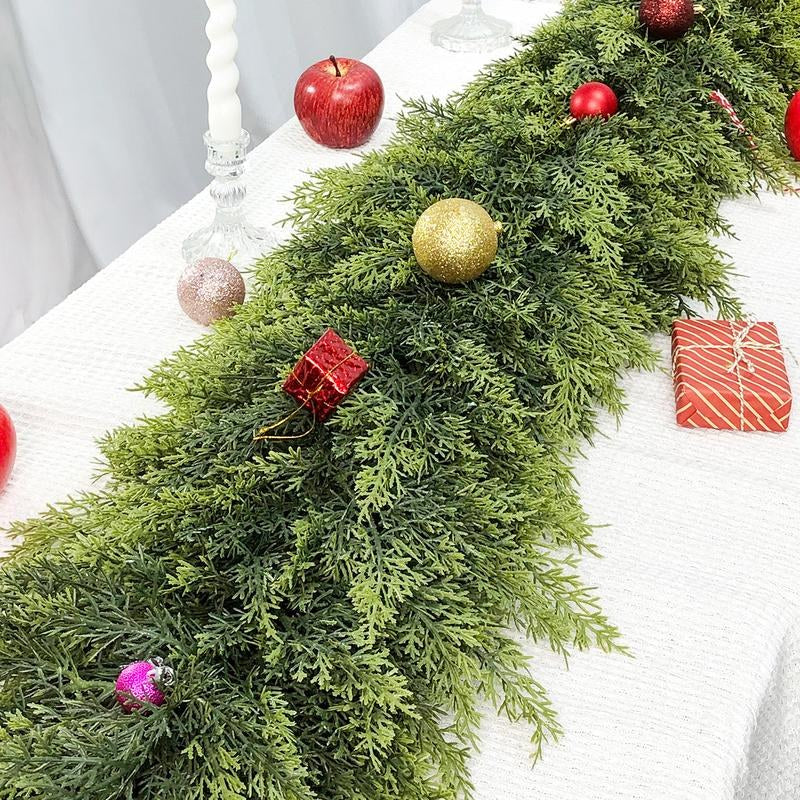 6FT Artificial Cedar Christmas Garland