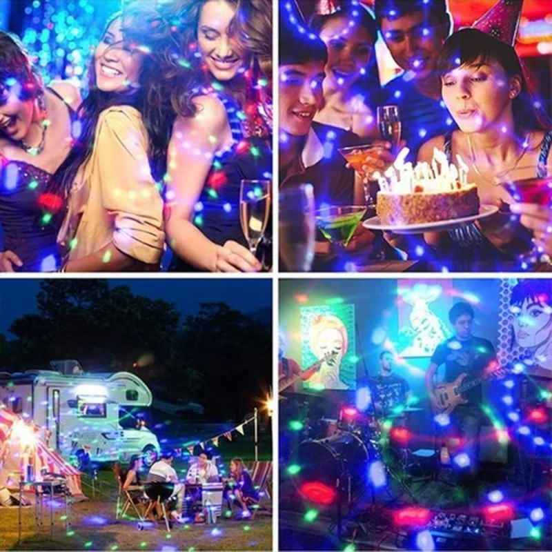 🎉 Colorful Rotating Disco Ball Light - The Ultimate Party Essential