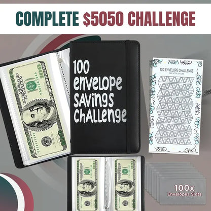 💵 100 Days Dollar Saving Envelope Kit