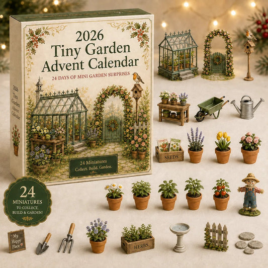 2026 Miniature Garden Advent Calendar 🌿🎄 – 24 Days of Tiny Garden Surprises