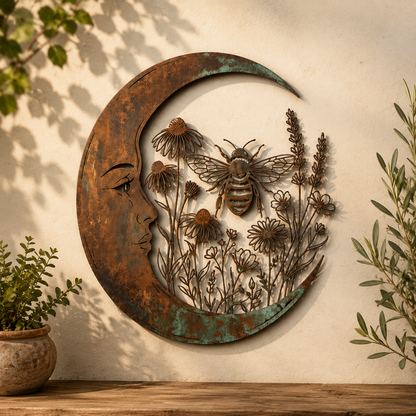 🔥 LIMITED-TIME 50% OFF🔥Dragonfly Moon Wall Decor
