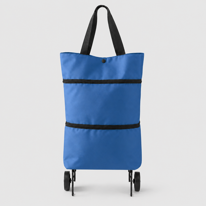🔥Hot Sale 49% OFF🔥Foldable Shopping Trolley Bag with Wheels