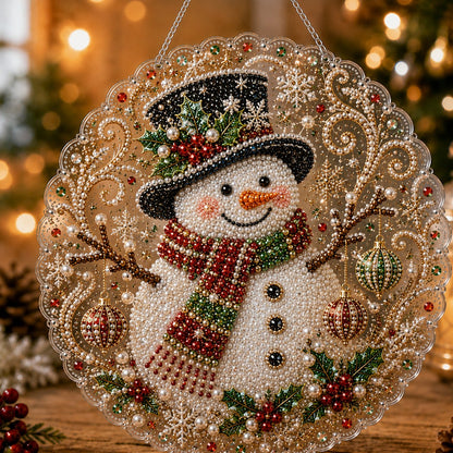 DIY Christmas Pearl Diamond Art Hanging Ornament Kit