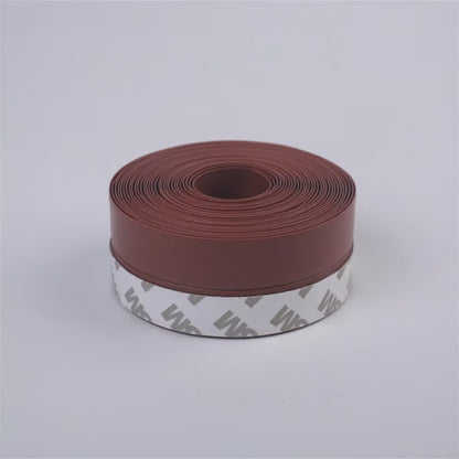 16.4Ft Door Weather Stripping | Adhesive Draft Stopper Seal Strip for Doors, Windows & Shower Doors