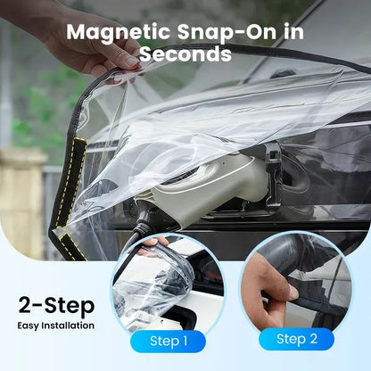 ⏳🔥LIMITED-TIME 50% OFF! ⏰Magnetic Waterproof Charging Port Cover for Electric Vehicle