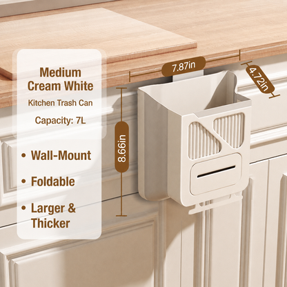 🔥LAST DAY 50% OFF🔥Wall-Mounted Trash Bin with Bag Dispenser