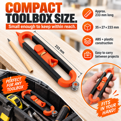 ✨ Hot sale —✏️Contour Gauge Scribe Tool with Lock and Pencil