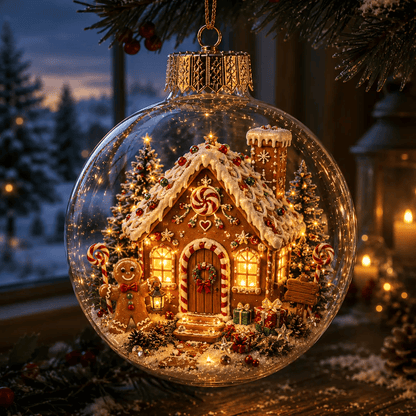 🔥Limited time 50% OFF -✨🎄 Glowing Christmas Story Ornament – Light-Up Mini Holiday Scene(📦Buy 3 Free Shipping)