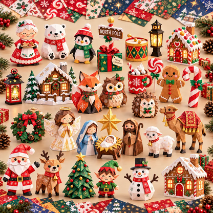 Christmas Paper Craft Kit