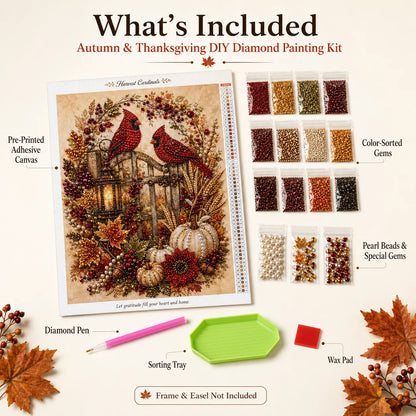 🍂 Autumn & Thanksgiving DIY Diamond Painting Kit