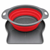 Red Three-Piece Set+Base