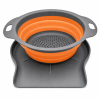 Orange Three-Piece Set+Base