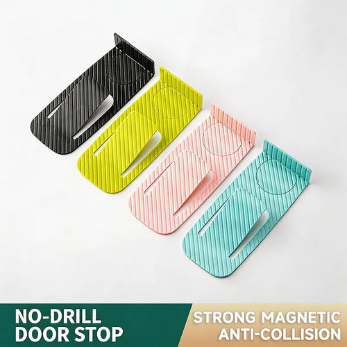 🔥Hot Sale 50% OFF 🎁——Self-Adhesive Door Stopper – Non-Slip No-Drill Door Holder for Home & Office
