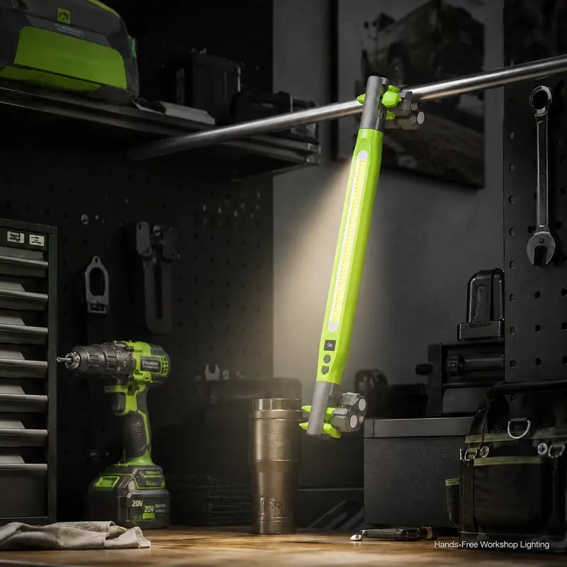 Rechargeable COB Work Light - Magnetic LED InspectionLight with Hook