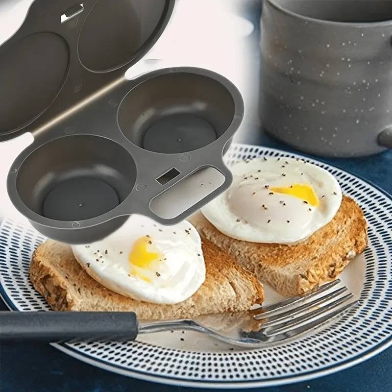 🔥Hot Sale 42%OFF🥳Dual-Cavity Microwave Egg Poacher – Breakfast in Minutes