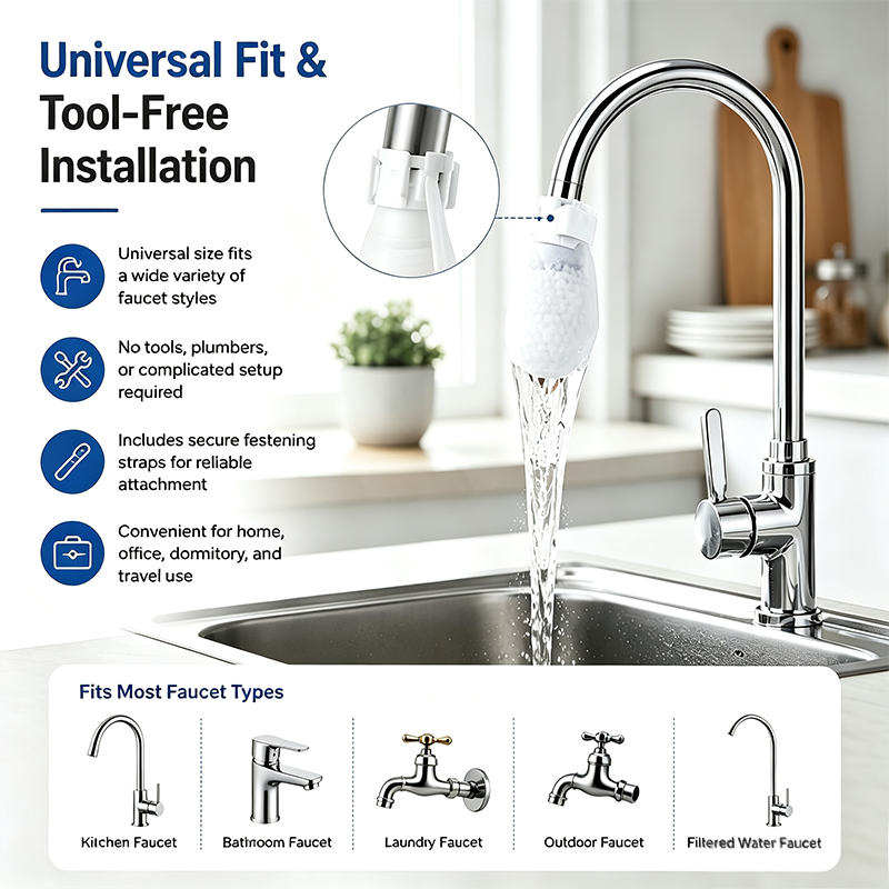🔥Hot Sale 50% OFF🔥[Fits Faucets < 1'] 50 cotton filter bags, Multi-scene Filter 🚰