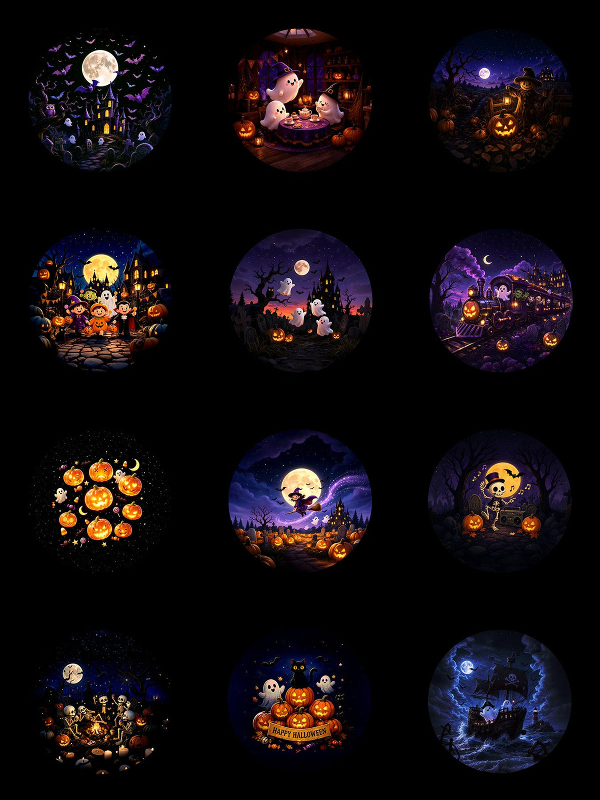 Halloween Galaxy Projector
