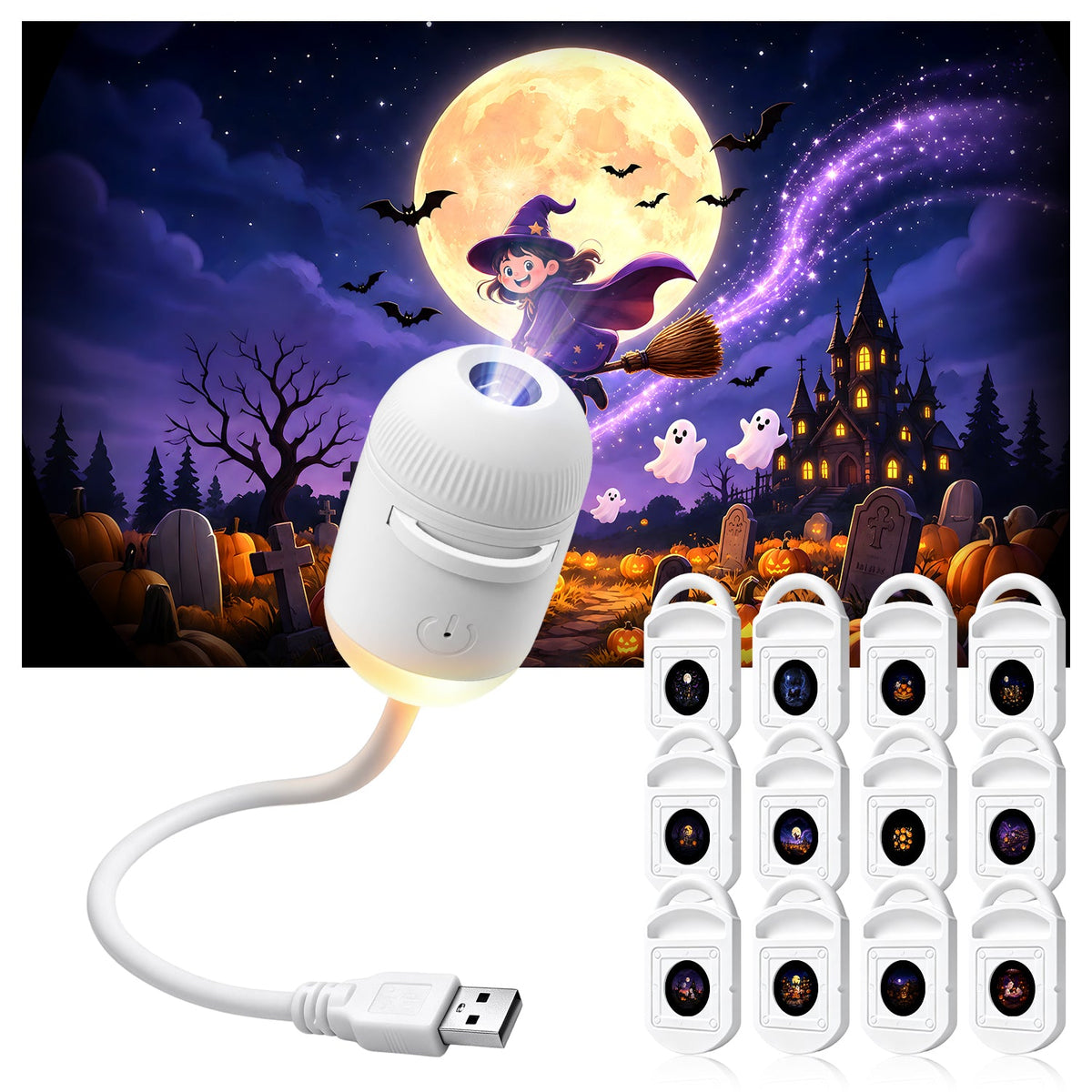Halloween Galaxy Projector