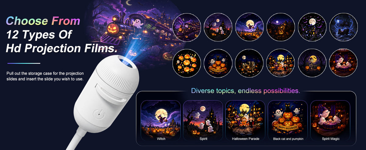Halloween Galaxy Projector