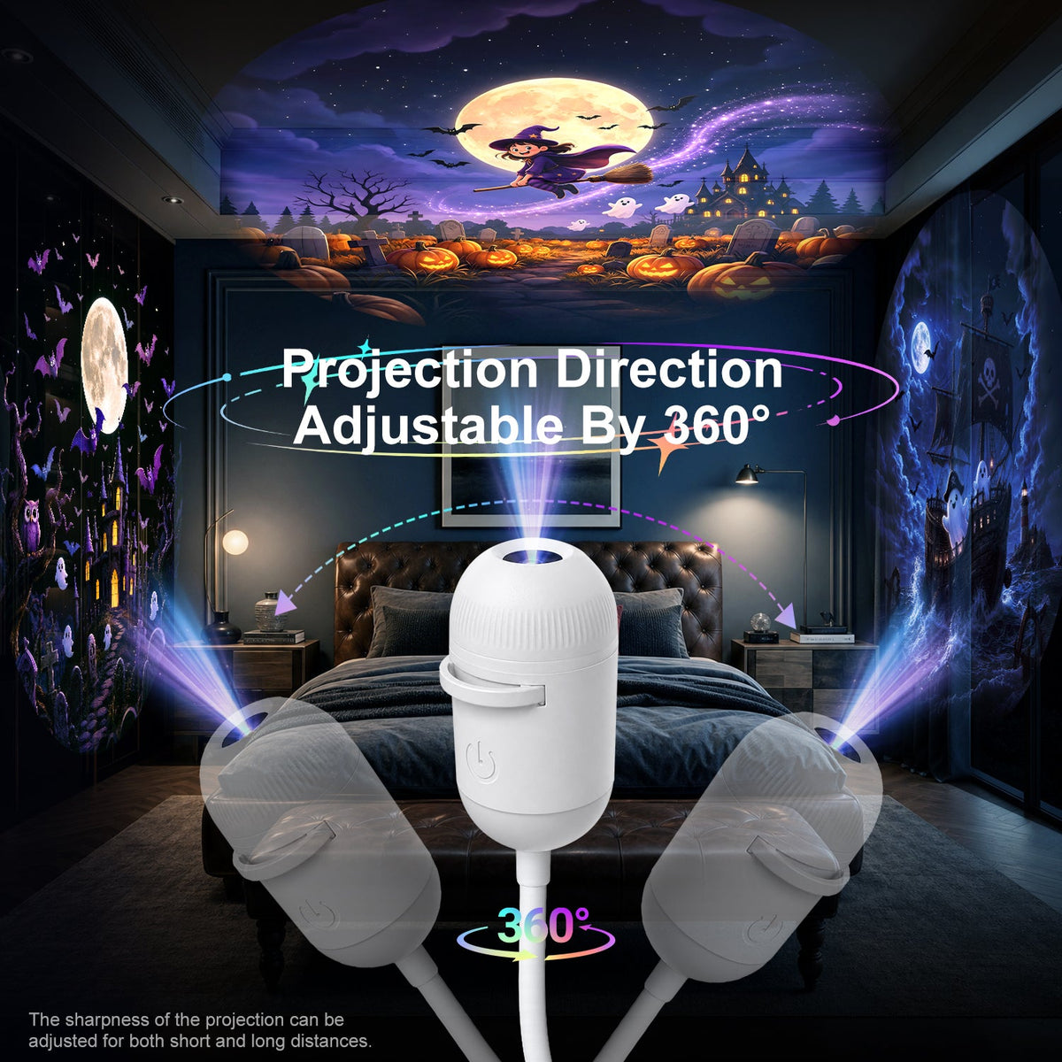 Halloween Galaxy Projector