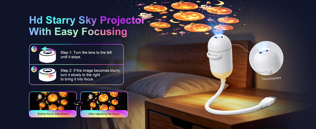 Halloween Galaxy Projector