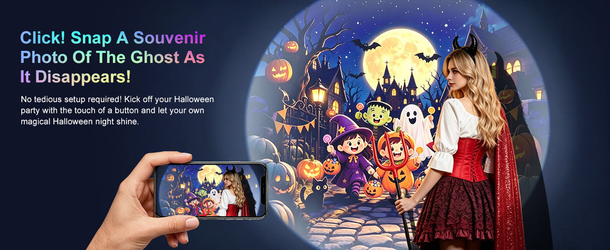Halloween Galaxy Projector