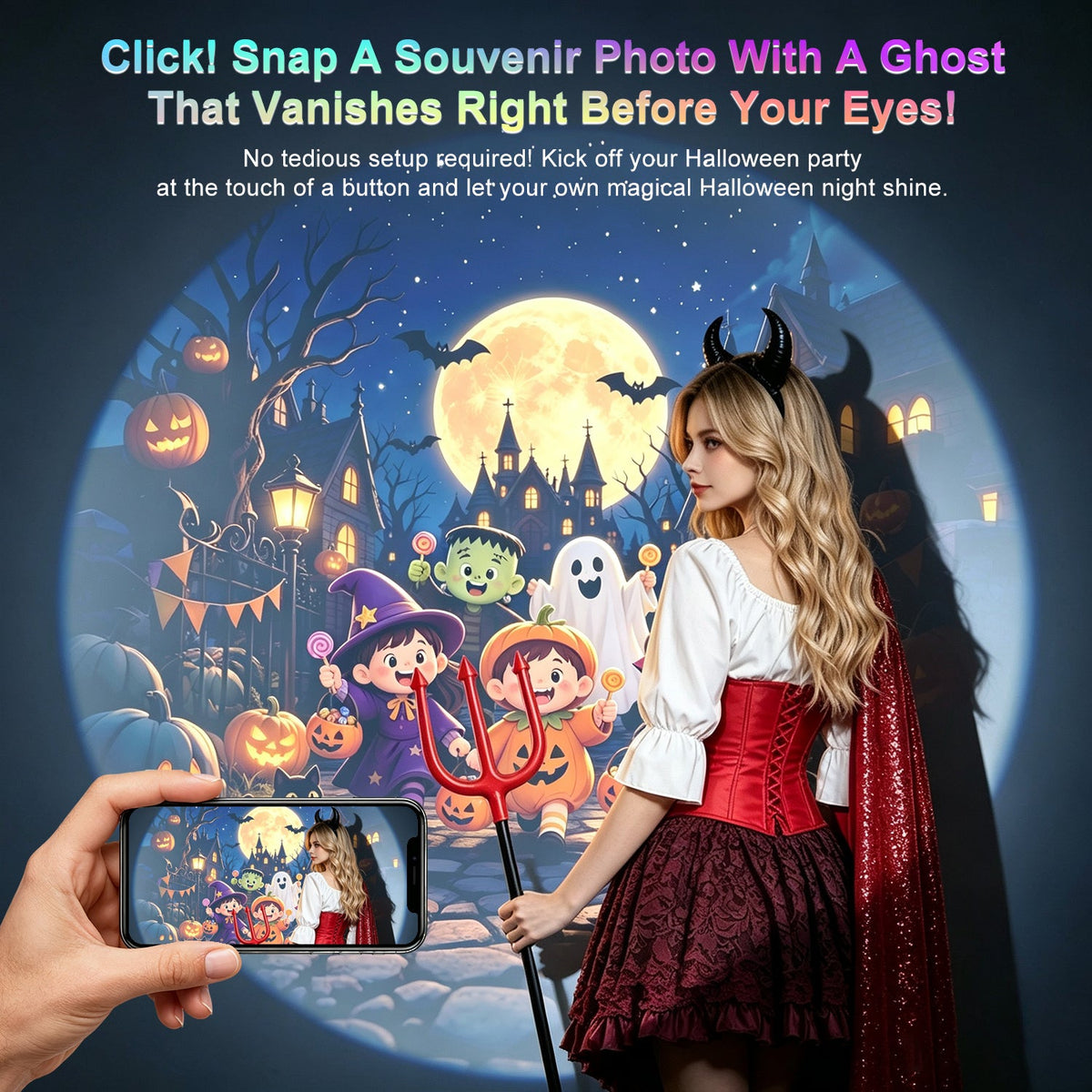 Halloween Galaxy Projector