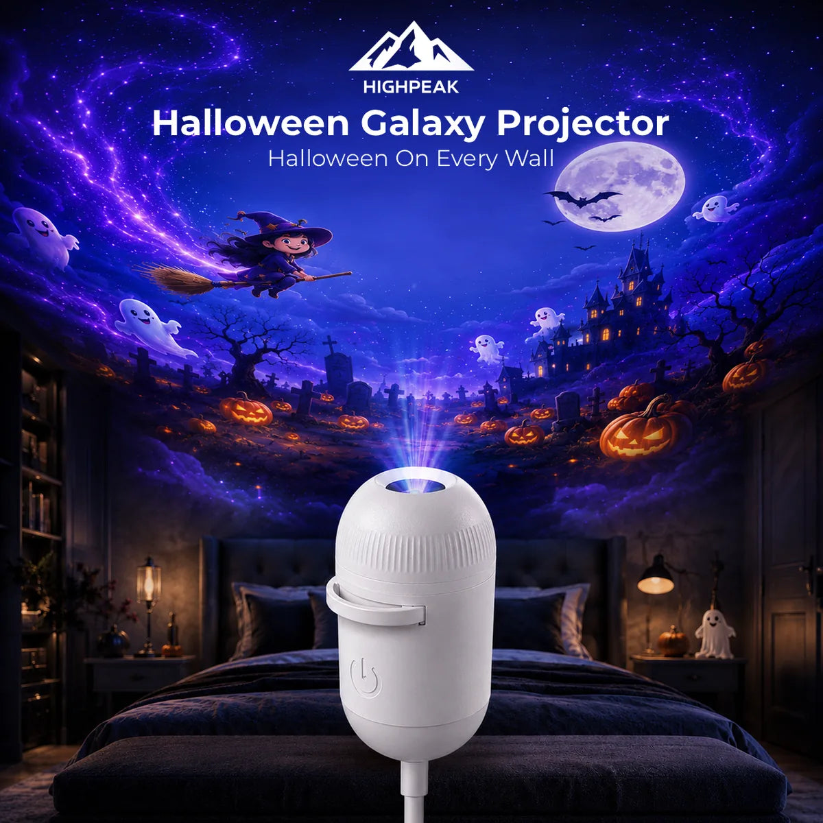 Halloween Galaxy Projector