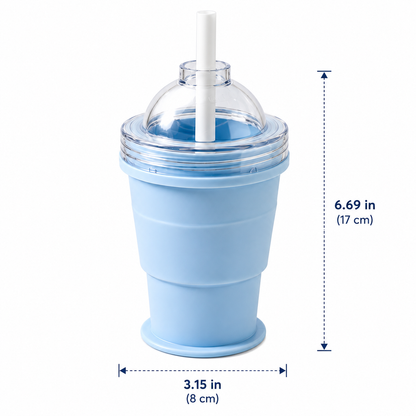 🔥Last Day 49% OFF 🔥2-in-1 Collapsible Ice Ball Tumbler