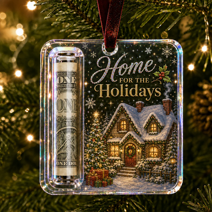 🔥LAST DAY 41% OFF - 🎄Christmas Cash Gift Ornament- Make Cash Feel Like A Real Christmas Gift💵