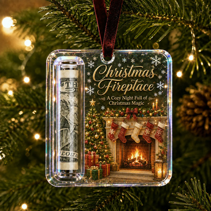 🔥LAST DAY 41% OFF - 🎄Christmas Cash Gift Ornament- Make Cash Feel Like A Real Christmas Gift💵