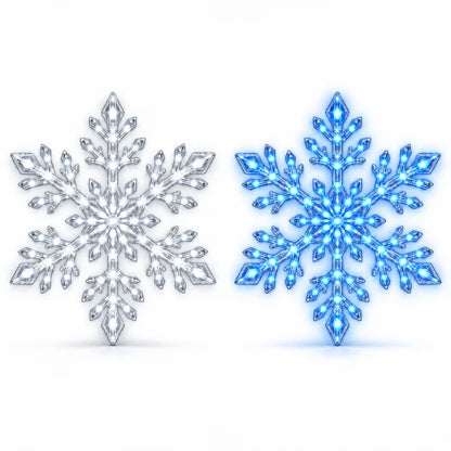 🎄Christmas Sale 49% OFF🔥LED Snowflake Wall Set