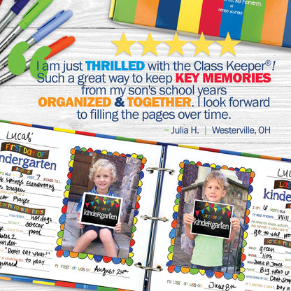 Class Keeper® Easiest School Days Memory Book | (2) Styles