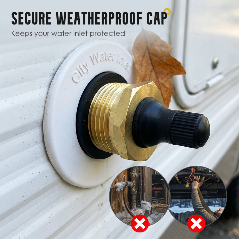 ⚙️High-performance Brass Exhaust Adapter For RV Piping