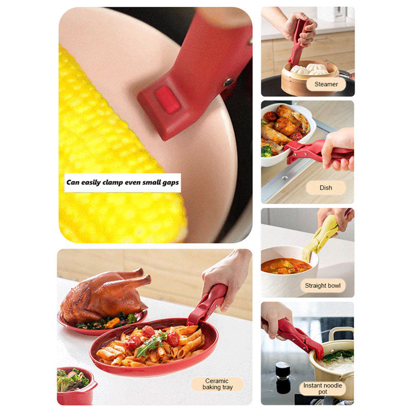 🔥Hot Sale 49% OFF🔥Multi-Purpose Anti-Scald Bowl Holder Clip for Kitchen