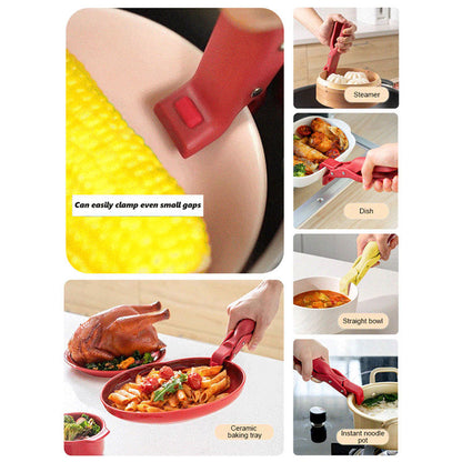 🔥Hot Sale 49% OFF🔥Multi-Purpose Anti-Scald Bowl Holder Clip for Kitchen