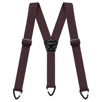 Limited time 50% off-Men's X-Back Suspenders with Hook Clips
