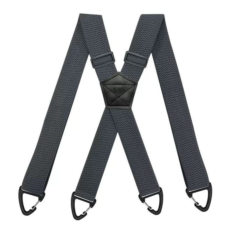 Limited time 50% off-Men's X-Back Suspenders with Hook Clips