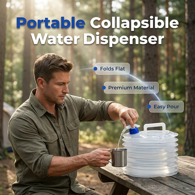 🔥Hot Sale 49% OFF🔥Collapsible Water Container with Spigot